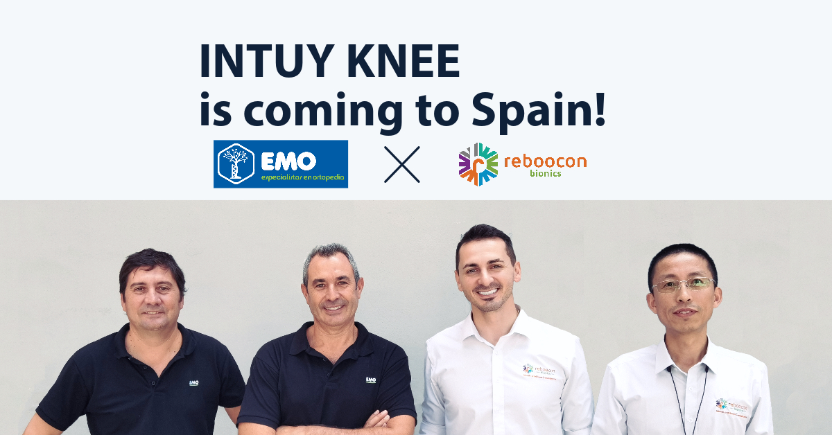 New! EMO and Reboocon Bionic Joins Efforts to Bring Intuy Knee Prosthesis to the Spanish Market